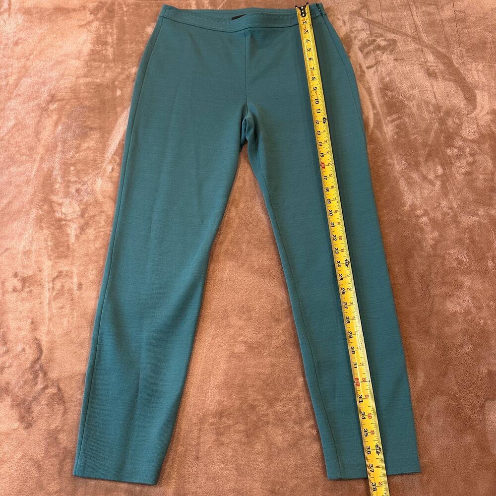 St. John 55% wool blend Turquoise Green Pants NWOT Size 6